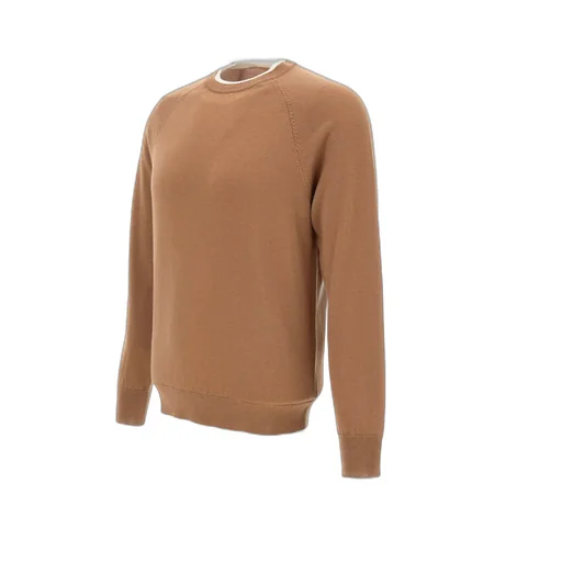 Platinum Ribbed Crew Neck Sweater