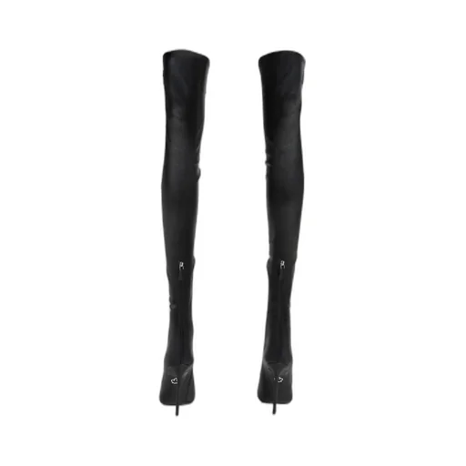 X Ducati Over-The-Knee Heeded Boots