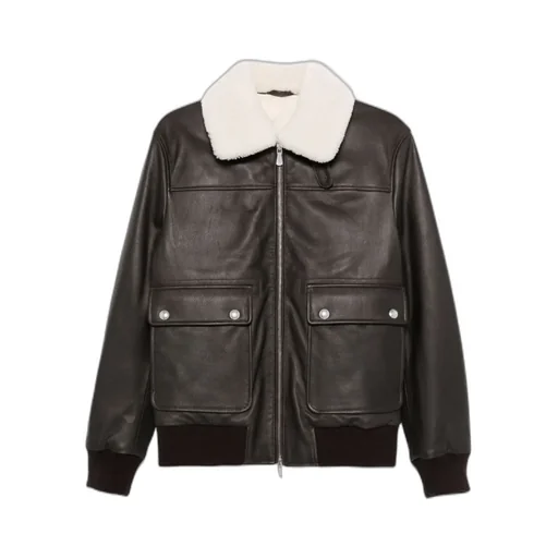 Shearling Bomber Jacket