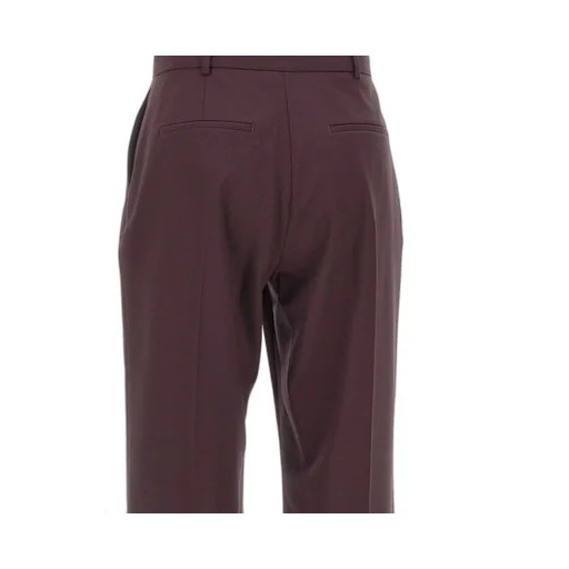 Straight-Leg Wool Pants