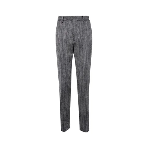 Straight-Leg Tailored Trousers