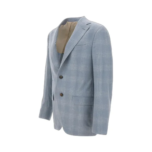 Checked Blazer