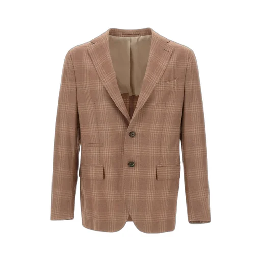 Checked Slim-Fit Blazer