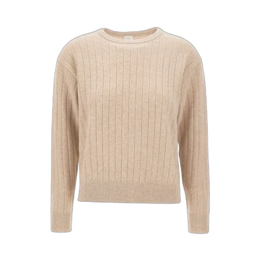 Textured Crew Neck Knitwear