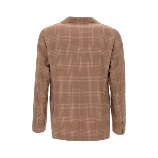 Checked Slim-Fit Blazer