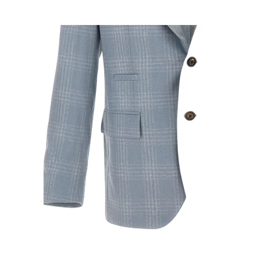 Checked Blazer