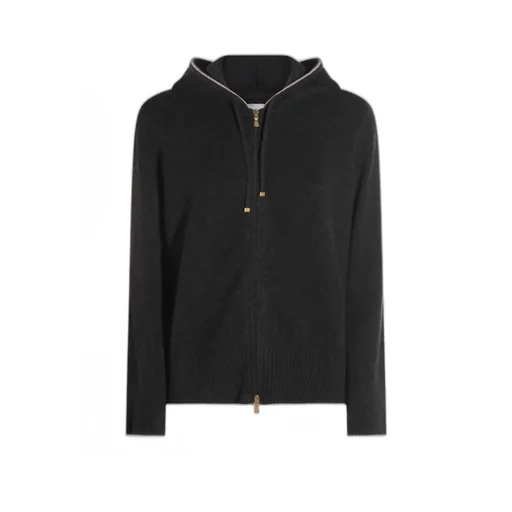 Zip-Up Hooded Sweater