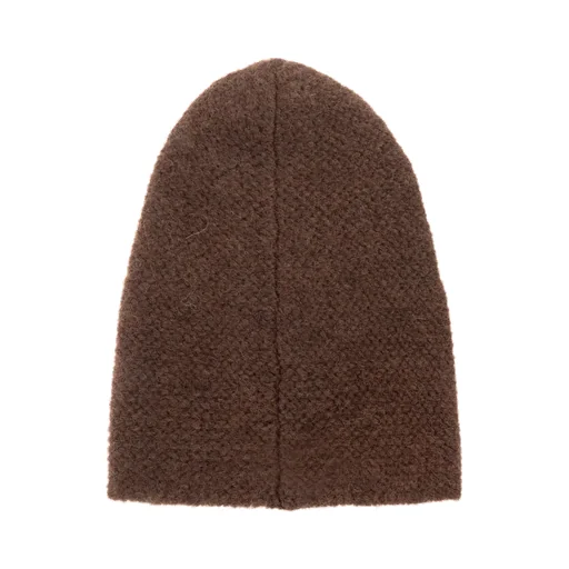 Logo-Plaque Textured Beanie