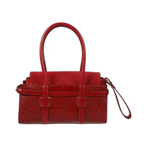 Logo Stamp Twin Shoulder Bag