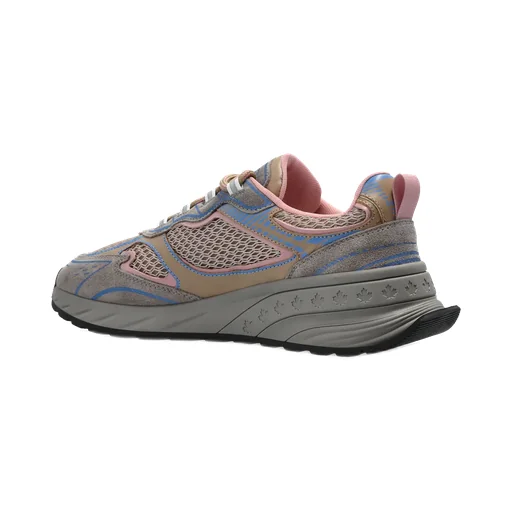 Sprinter Suede-Leather Mesh Sneakers