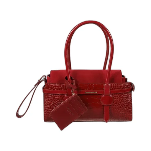 Logo Stamp Twin Shoulder Bag