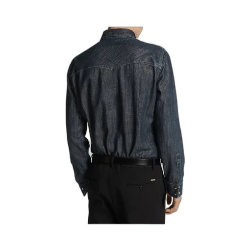 Flap Pocket Denim Shirt