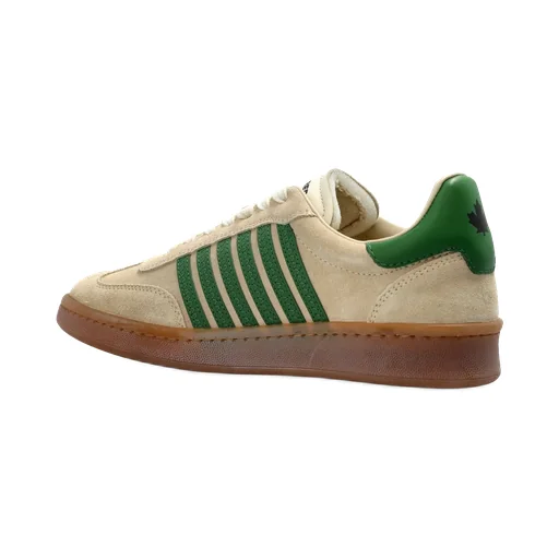 Boxer Striped Suede Sneakers