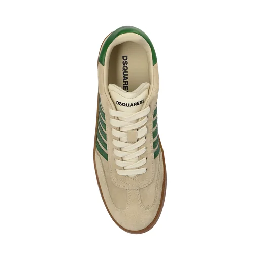 Boxer Striped Suede Sneakers