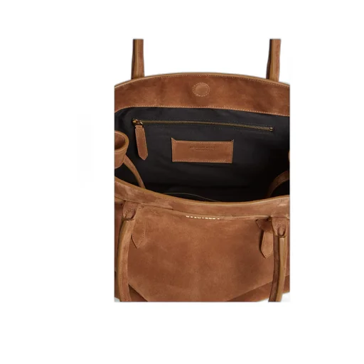 Suede Tote Bag