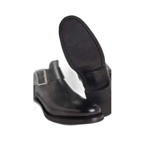 X Ducati Buckle Strap Biker Boots