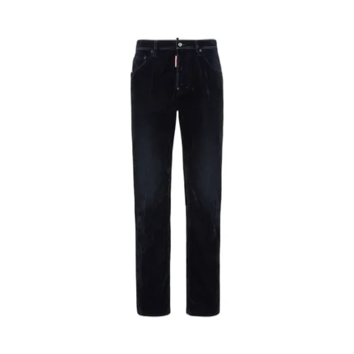 Five-Pockets Cotton Jeans