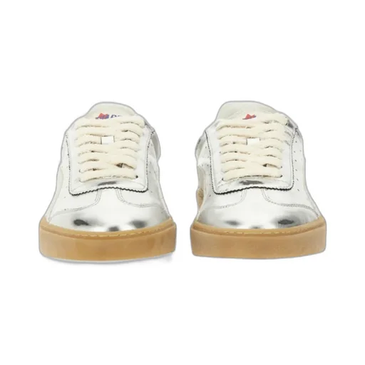 Round-Toe Lace-Up Sneakers