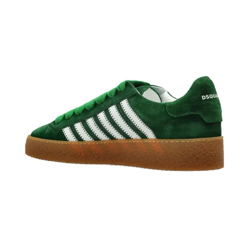 Boxer Striped Suede Sneakers