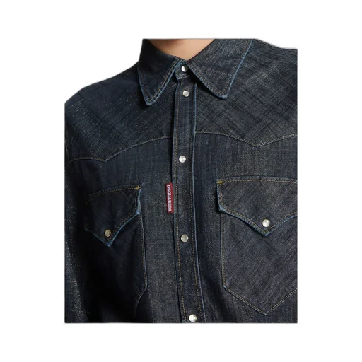 Flap Pocket Denim Shirt