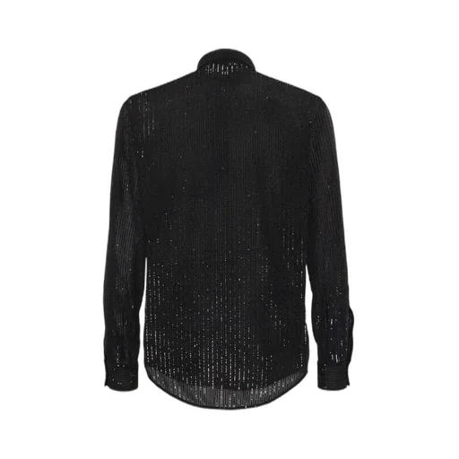 Long Sleeve Embellished Shirt