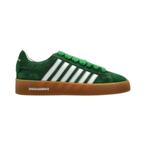 Boxer Striped Suede Sneakers