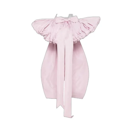 Bow-Embellished Skirt