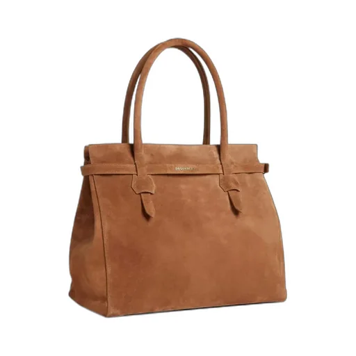 Suede Tote Bag