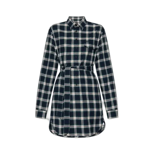 Check Pattern Dress