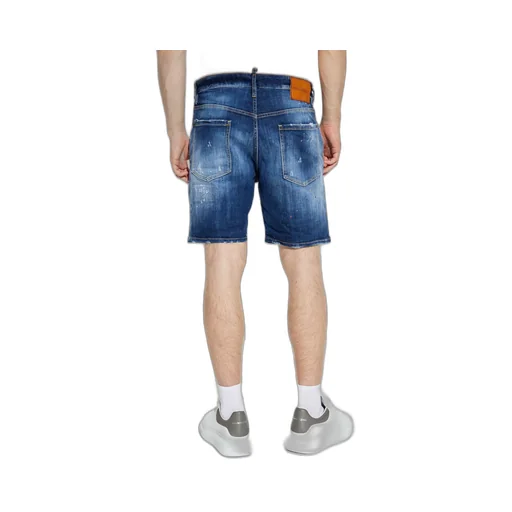 Distressed Denim Shorts