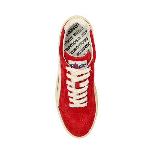 Round-Toe Lace-Up Sneakers
