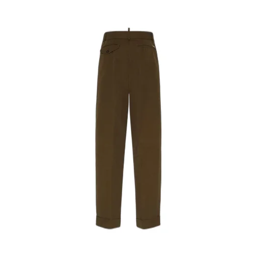 Straight-Leg Trousers