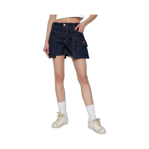 Pocket Detailed Denim Shorts