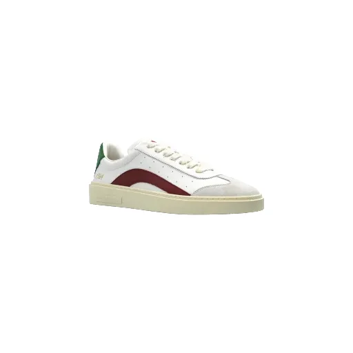 Logo Patch Lace Up Sneakers