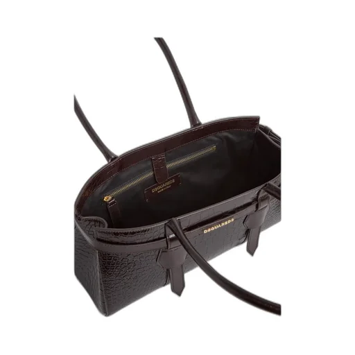 Logo Stamp Twin Shoulder Bag