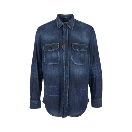 Long Sleeve Denim Shirt