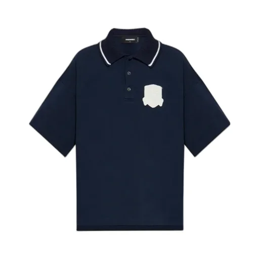 Logo-Patch Polo Shirt