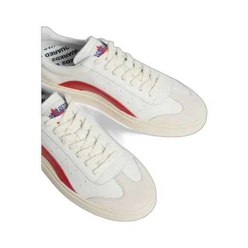Logo Patch Lace Up Sneakers