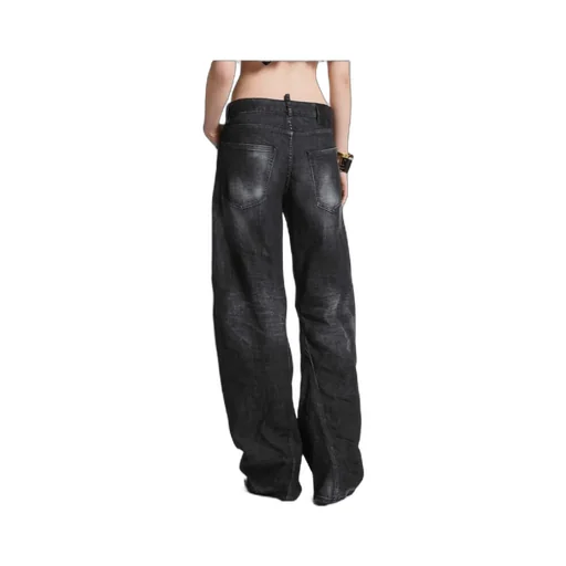 Washed Tapered Jeans