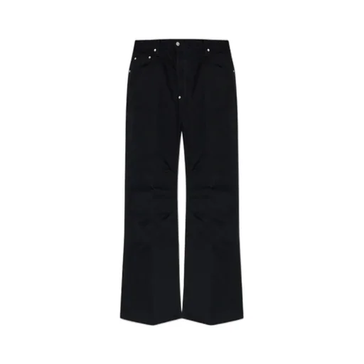 Icon Logo Embossed Loose-Fit Jeans
