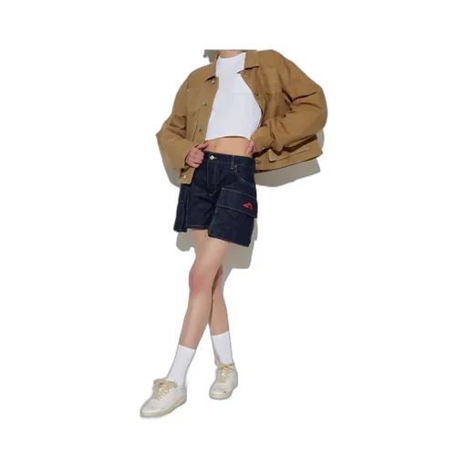 Cropped Crewneck T-Shirt