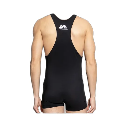 Lettering One Piece Swimsuit