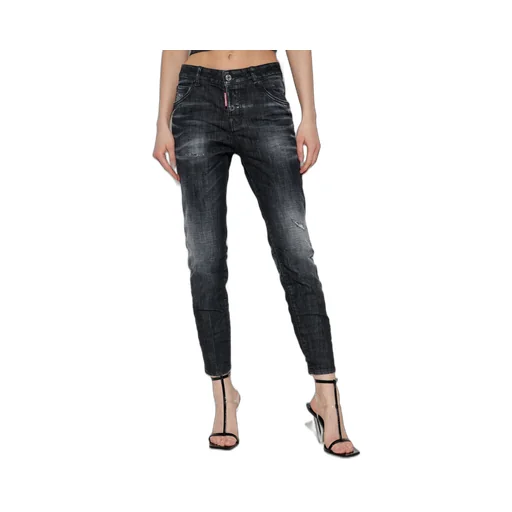 Logo Patch Slim-Fit Jeans
