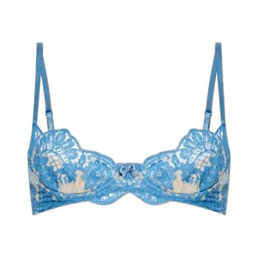 Lace Bra With Bow Detail
