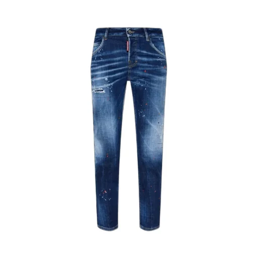 Distressed Slim-Fit Jeans
