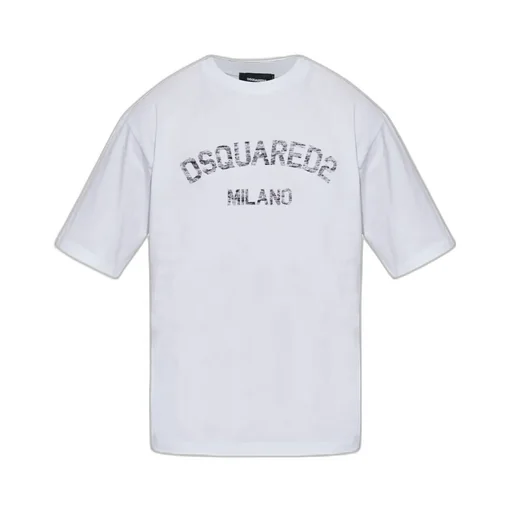 Logo Printed Crewneck T-Shirt