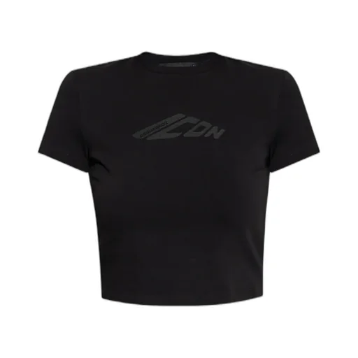 Cropped Crewneck T-Shirt