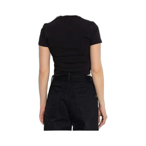 Cropped Crewneck T-Shirt