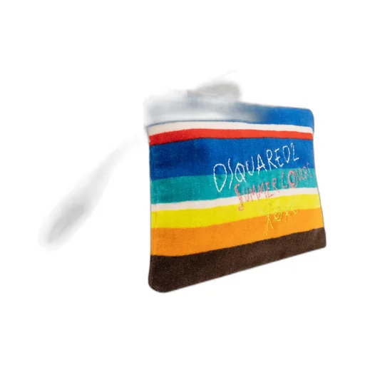 Striped Clutch