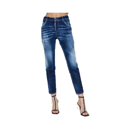 Distressed Slim-Fit Jeans
